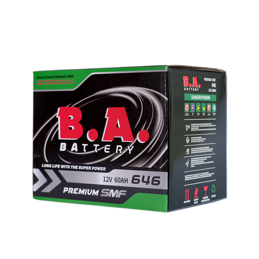 BA 646 (H4) – 12V 60AH AGM Battery - 24 Month Warranty