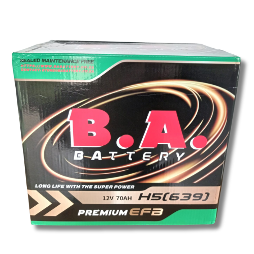 BA 639 (H5) – 12V 70AH AGM Battery - 24 Month Warranty