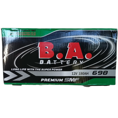 BA 698 – 12V Battery - 180 AH - 24 Months Warranty